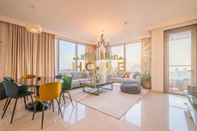 Apartment for Rent in Boulevard Point, Downtown Dubai, Dubai